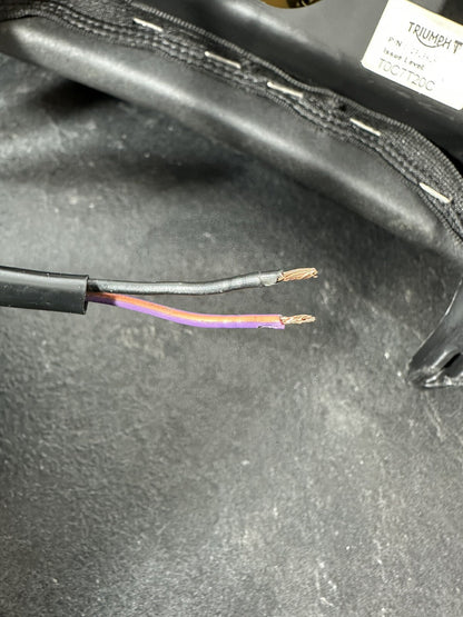 Triumph TIGER 900 GT PRO 2022 Heated Pillion Seat 6337 Mile 2020-2023 OEM