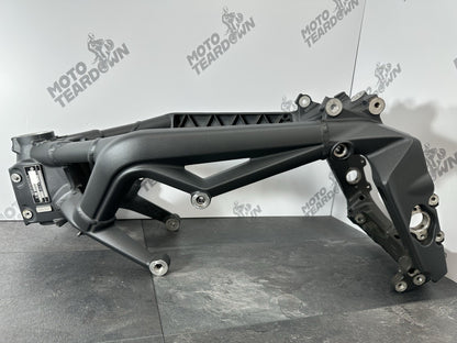 Triumph Street Triple 675 R 2015 Frame With V5 Main Frame 2013-2016 16470m CAT N