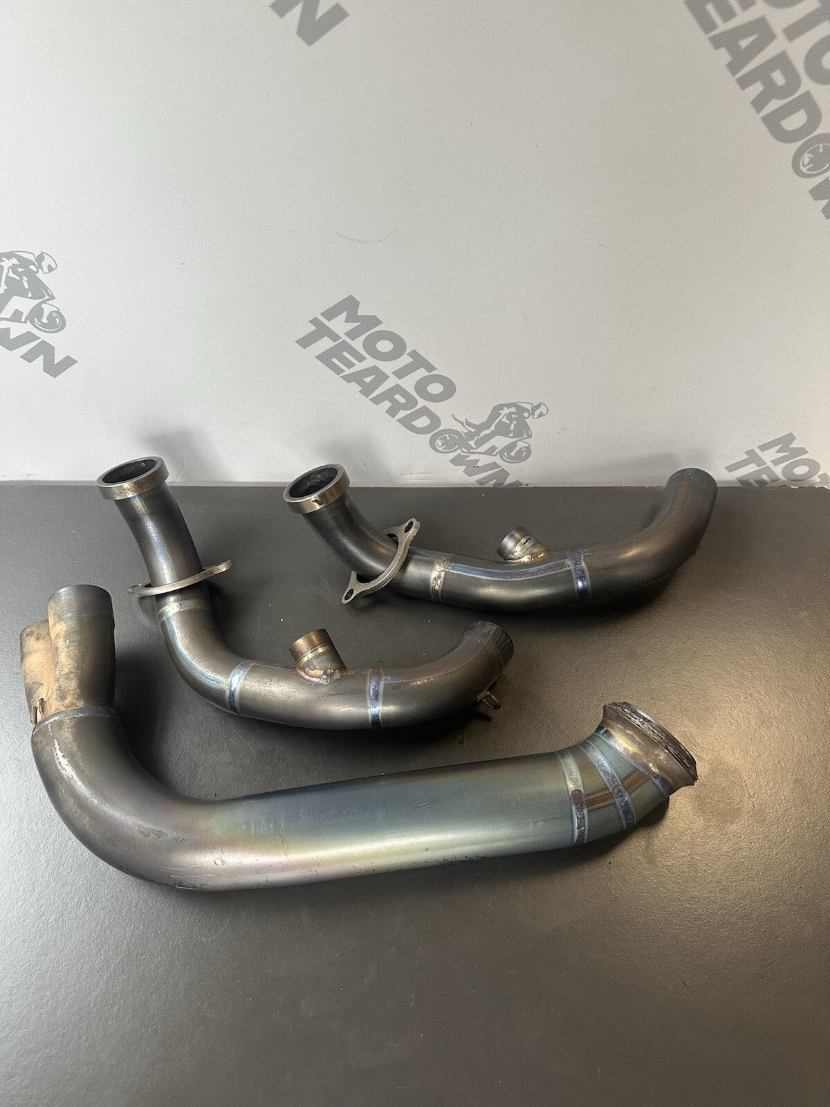 Motorcycle Exhaust Front Header Pipe Slip On Modified For ADV Duke 790
