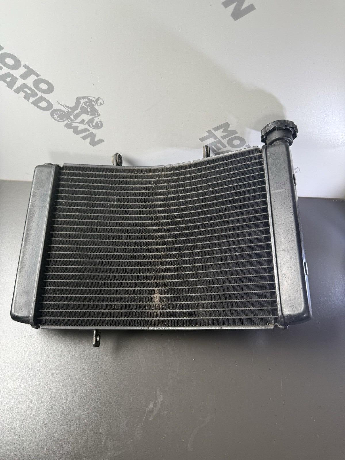 Triumph Street Triple 675R Radiator & Fan Rad 2008-2011  675R Radiator 2010 OEM