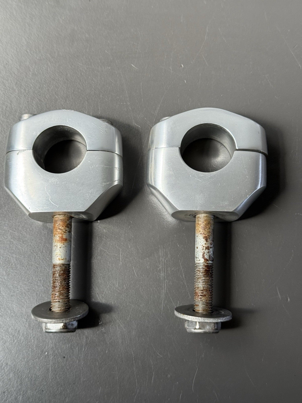 Triumph Street Triple 675 Handlebar Riser Handlebar Clamp Set OEM 2007-2011 675R