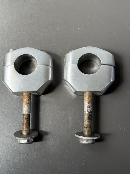 Triumph Street Triple 675 Handlebar Riser Handlebar Clamp Set OEM 2007-2011 675R