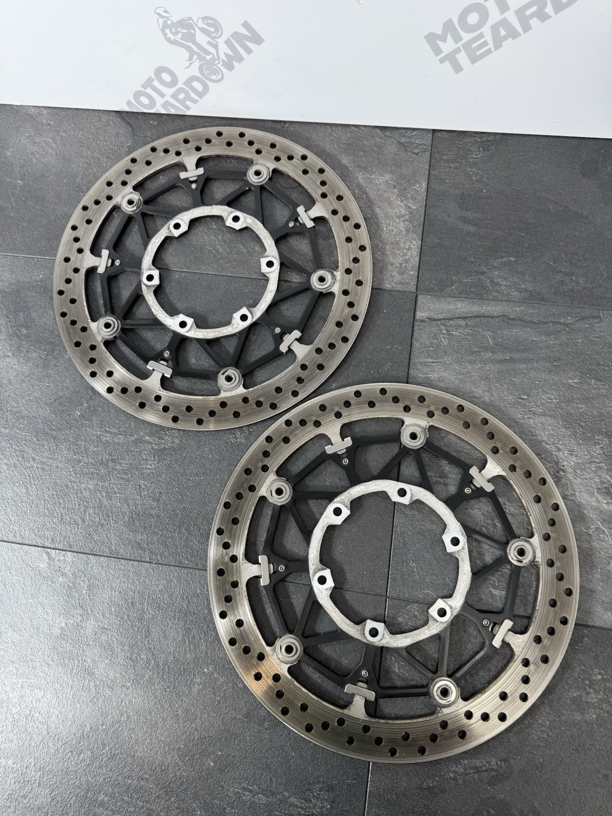 Suzuki GSXR 1000 2018 BREMBO T-Drive Front Brake Discs Rotors 2017-2025 OEM MM