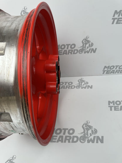 Aprilia Tuono V4 1100 Factory 2017 Rear Wheel Rim Only 9105 Mile RSV4 V4 Rear