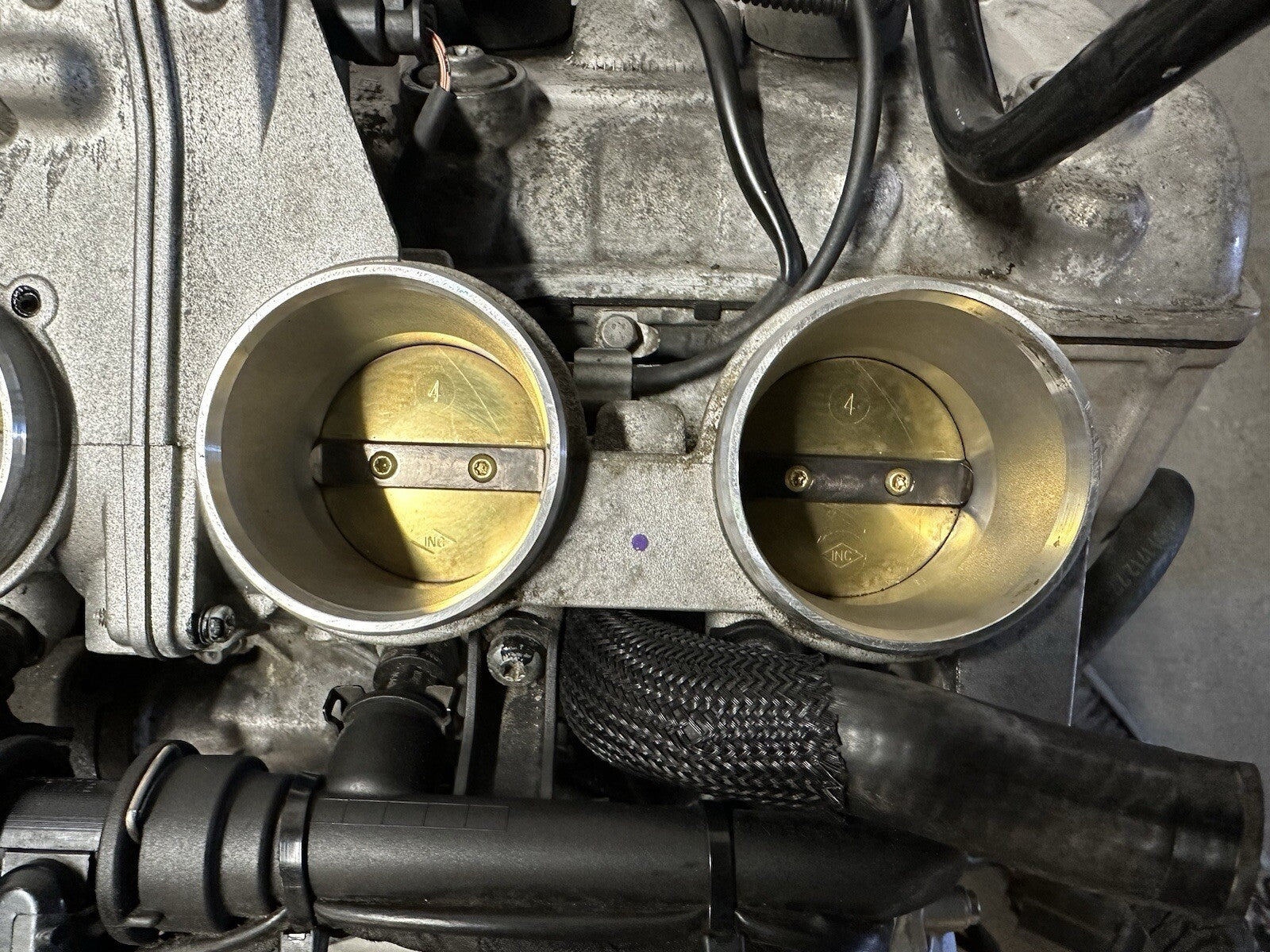 BMW S1000R Complete Engine Throttle Bodies And Wiring Loom 2014 16,807 Miles