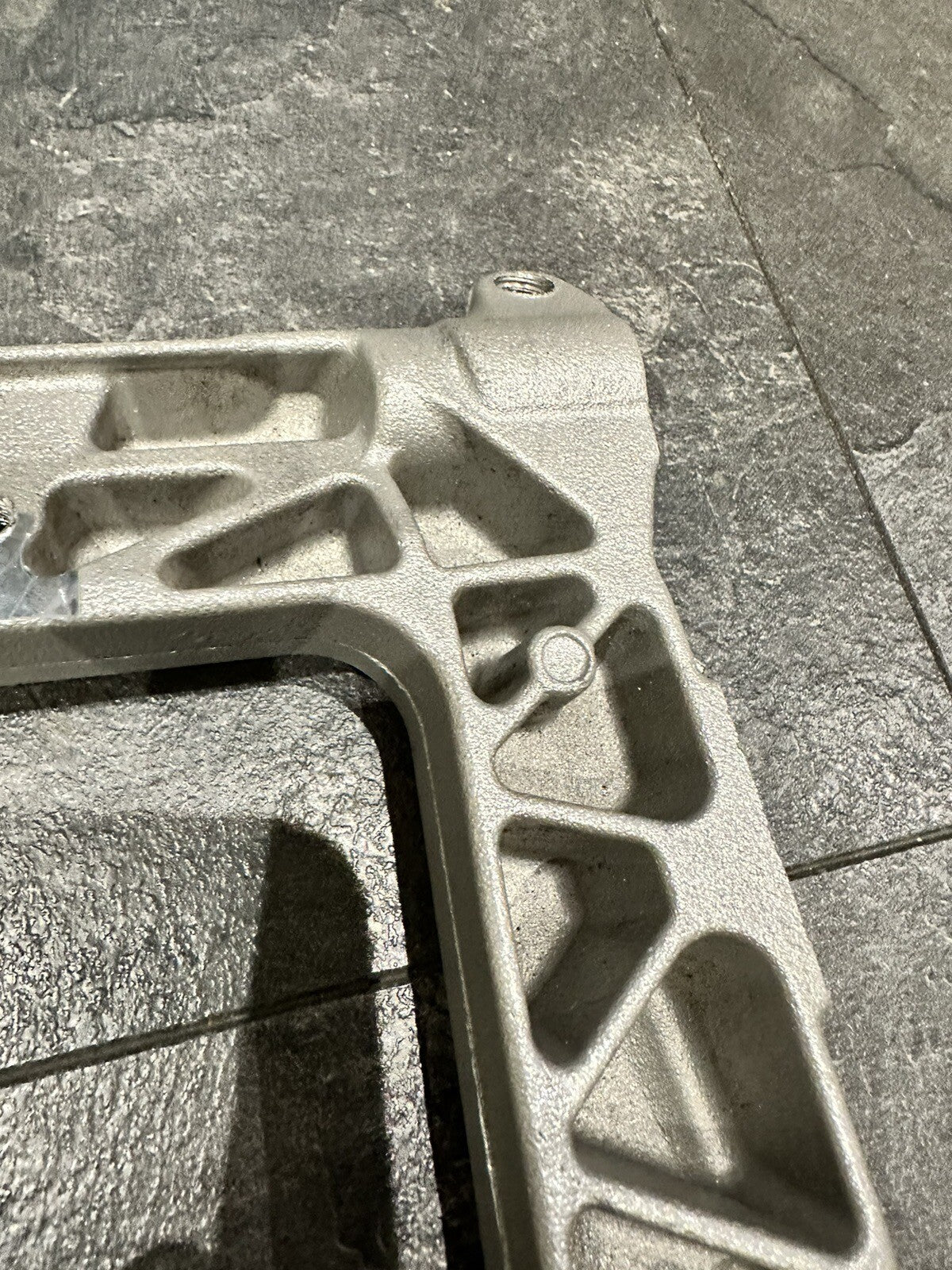 Ducati Multistrada V4 Pikes Peak 2022 Central Plate Frame Mount Bracket 2023 OEM