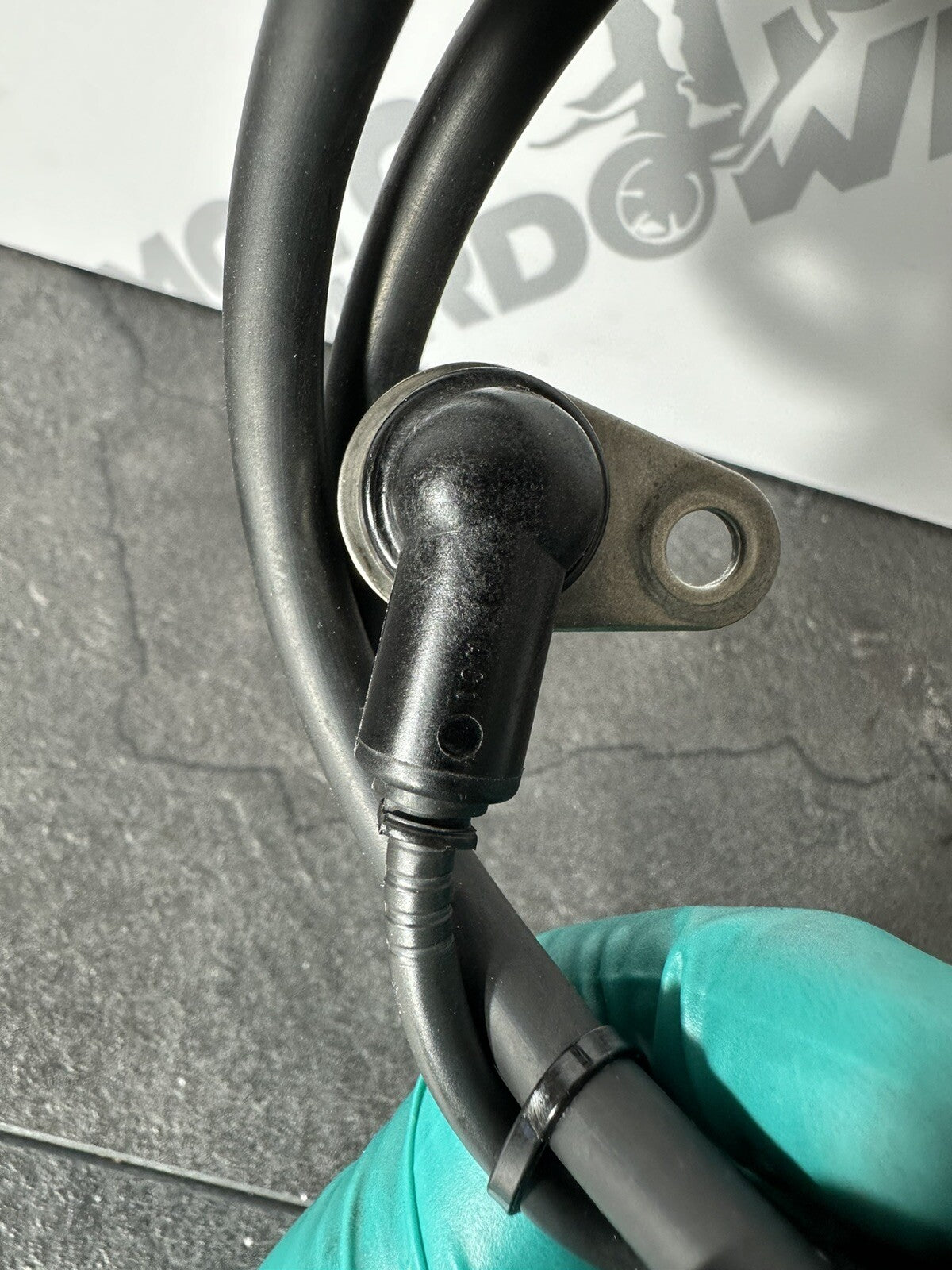 Yamaha R7 690 2024 Rear ABS Sensor Speed Sensor 1784 Miles 2022 2023 OEM