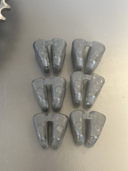 Honda CBR1000RR Rear Sprocket Carrier and Cush Rubbers 2004 2005 RR4 RR5 OEM