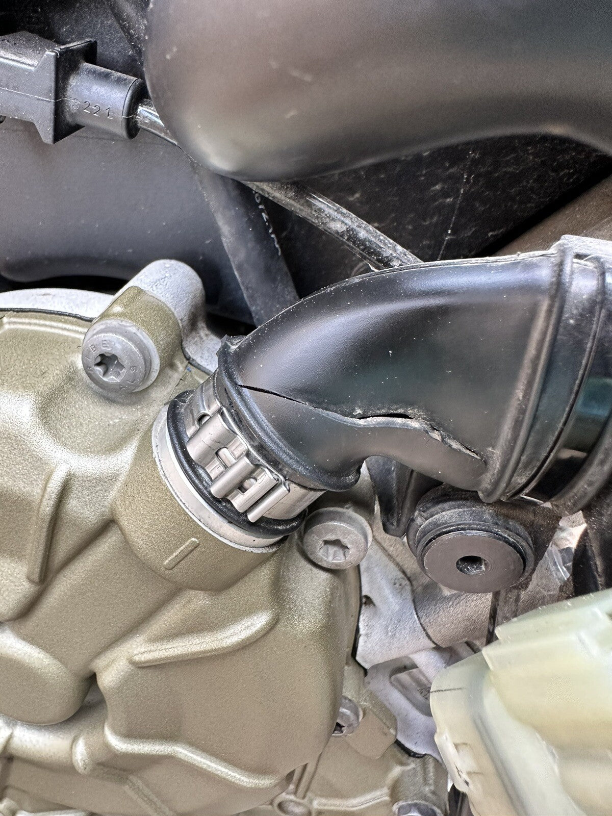 Ducati Multistrada V4 Pikes Peak 2022 Engine Wiring Loom Throttle Bodies 2023