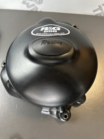 R&G Engine Case Covers Left And Right Triumph Street Triple 675R R+G Covers 2011