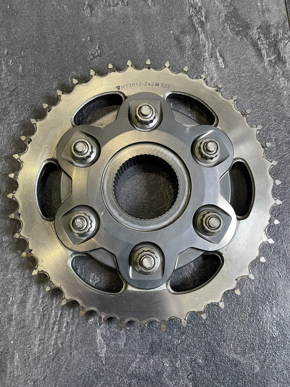 Ducati Streetfighter 1100 V4S 2020 Rear Sprocket & Carrier 4645 Miles 2021 OEM