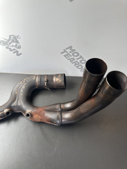 Aprilia Tuono V4 1100 Factory Exhaust Link Pipes Manifold RSV4 2017 OEM EXHAUST