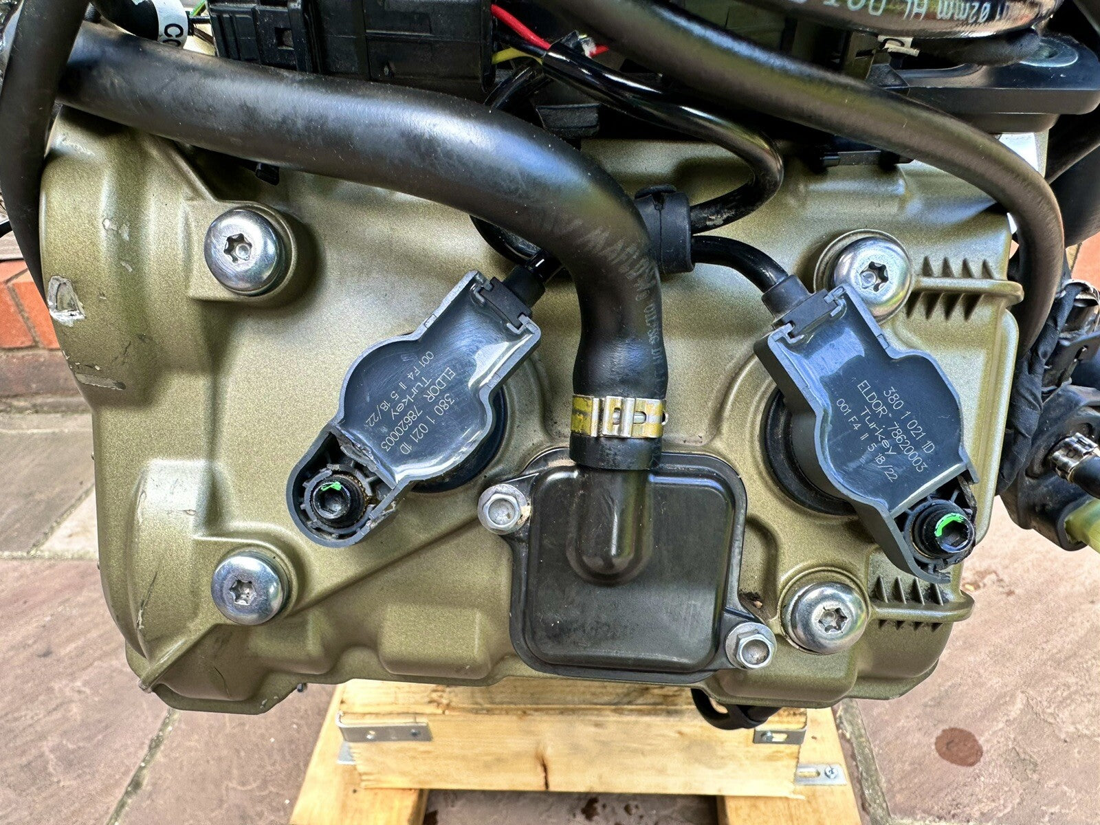 Ducati Multistrada V4 Pikes Peak 2022 Engine Wiring Loom Throttle Bodies 2023