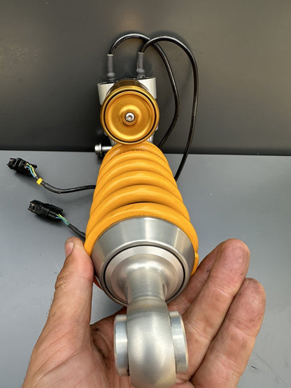 TRIUMPH SPEED TRIPLE 1200 RS 2022 OHLINS ELECTRIC REAR SHOCK ABSORBER *UK ONLY*