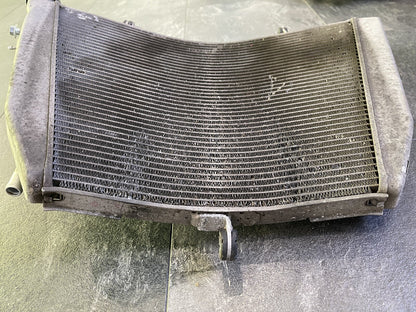Suzuki GSXR 750 2015 L5 Coolant Radiator & Fan GSXR600 2011-2018 15287 Miles OEM