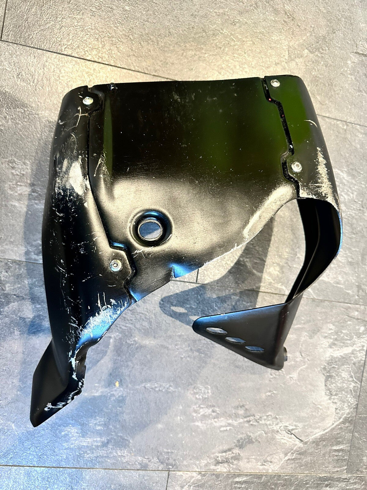 Ducati Multistrada V4 Pikes Peak 2022 Belly Pan Sump Guard DAMAGED 2023 OEM
