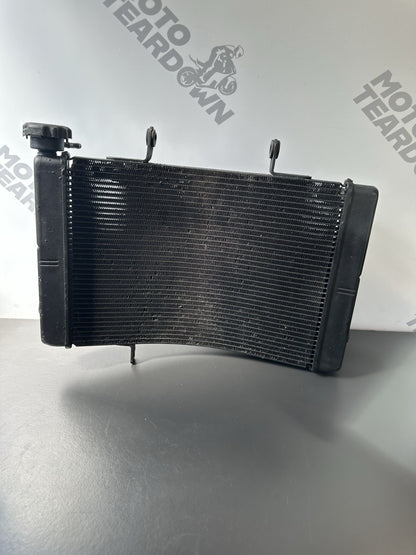 Triumph Street Triple 675 R 2015 Radiator & Fan Rad 2013-2016 READ DESCRIPTION