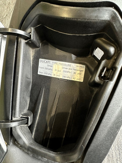 Ducati Multistrada V4 Pikes Peak 2022 Tank Storage Panel Locker 2023 OEM