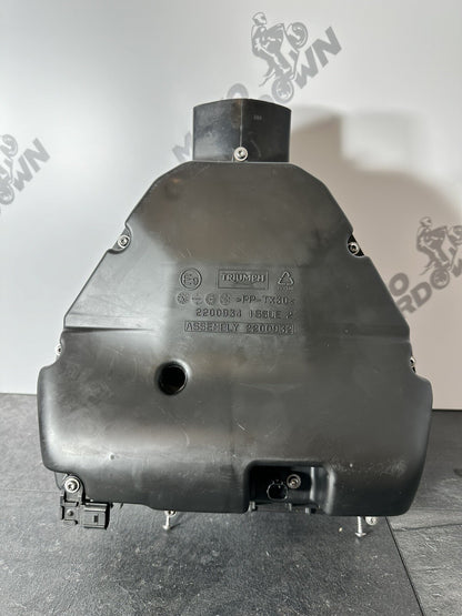 Triumph Street Triple 765 RS 2018 Airbox Intake Filter 15244 Miles 2017-2020 OEM