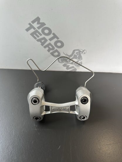 Triumph Street Triple 765R 765S 765RS Handlebar Risers Clamps 2017-2019 OEM
