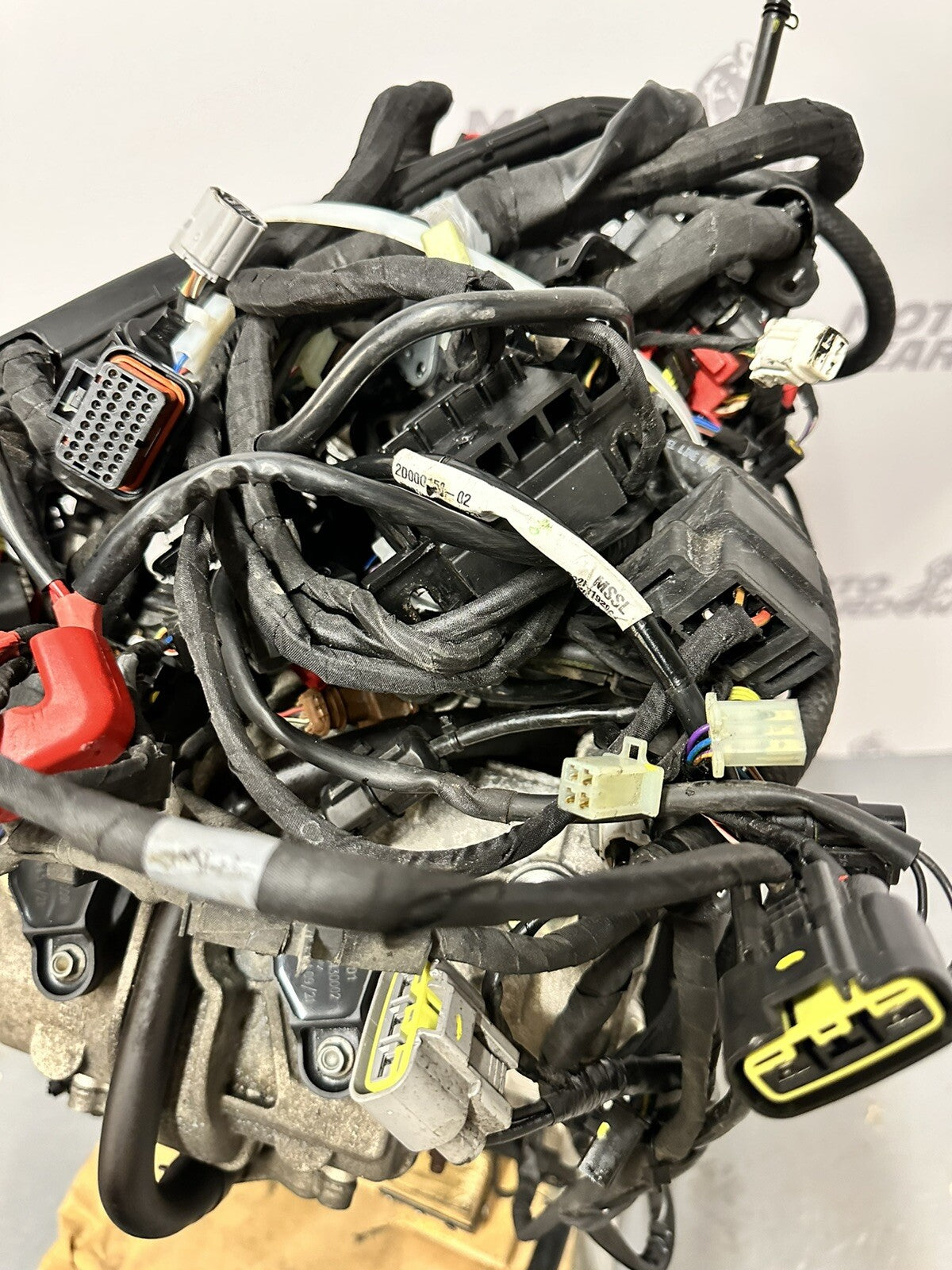 Aprilia Tuono V4 1100 Factory 2021 Engine Wiring Loom Throttle Bodies 6606 Miles