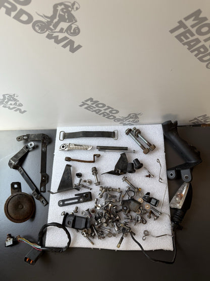 TRIUMPH STREET TRIPLE 675R Job Lot NUTS BOLTS SPARES Job Lot 17,009 Miles OEM