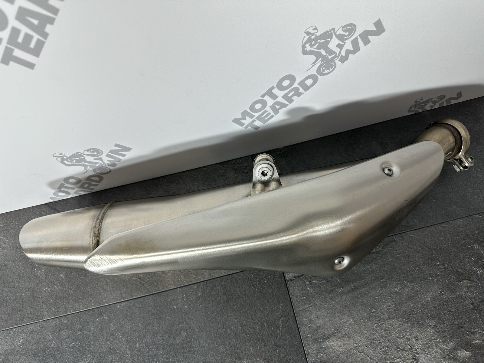 KTM 790 Duke 2020 Exhaust End Can Muffler Silencer 3766 Miles 2018 2019 OEM