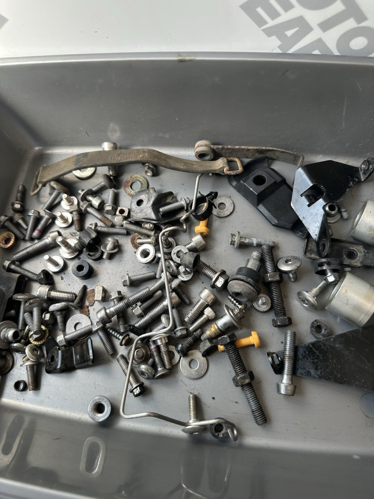 TRIUMPH STREET TRIPLE 675 Job Lot NUTS BOLTS SPARES Job Lot 8382 Miles OEM 2010
