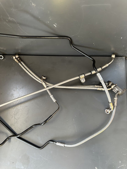 Triumph Street Triple 765 RS 2017 -  Braided Hoses ABS Hoses OEM 765RS ABS Hoses