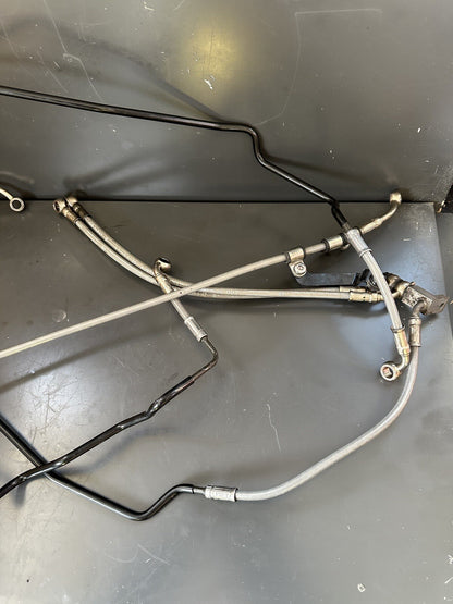 Triumph Street Triple 765 RS 2017 -  Braided Hoses ABS Hoses OEM 765RS ABS Hoses