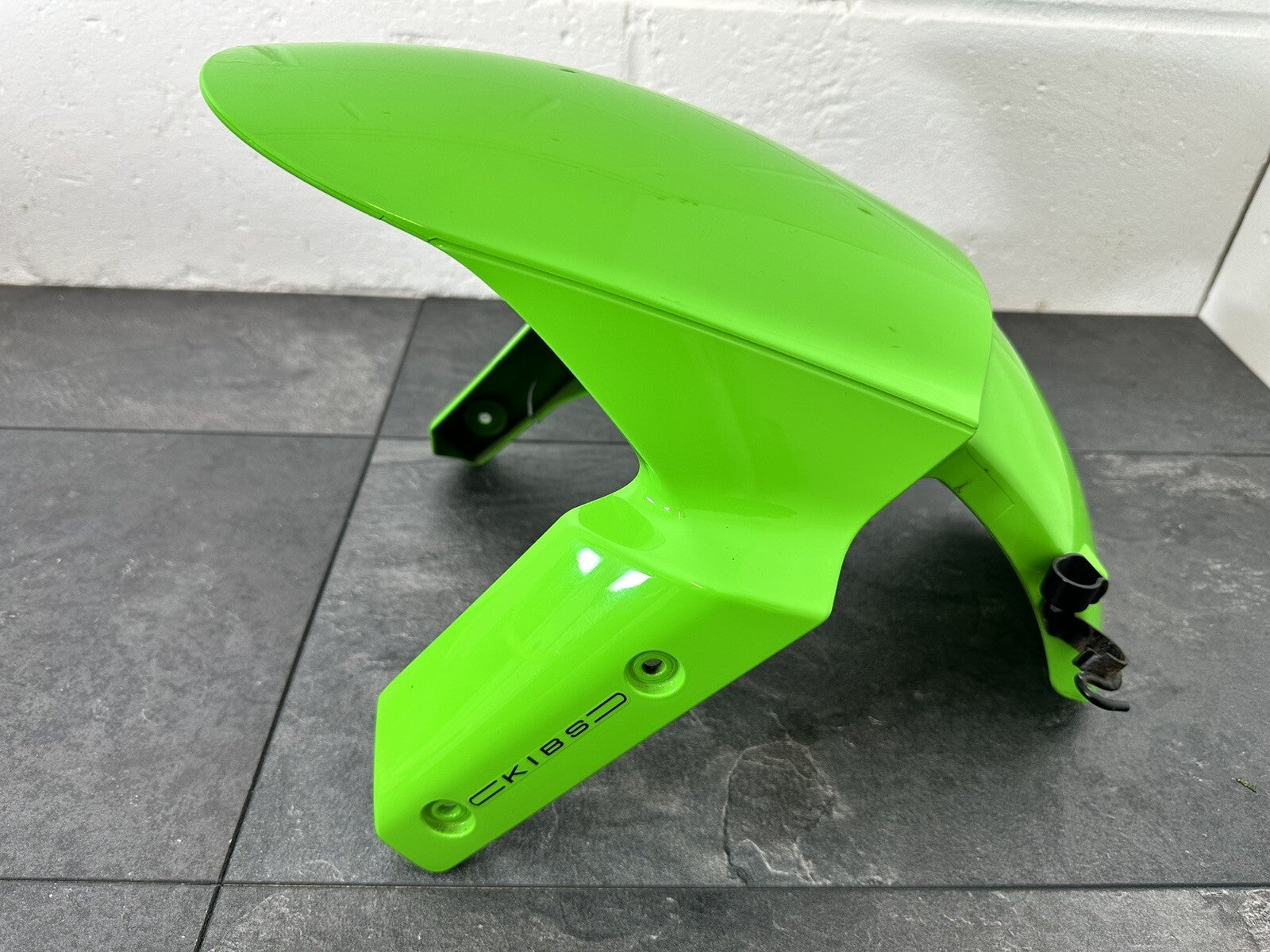 Kawasaki ZX6R 636 ABS 2016 Front Mudguard Fender *CRACKED* 8655m 2013-2015 OEM