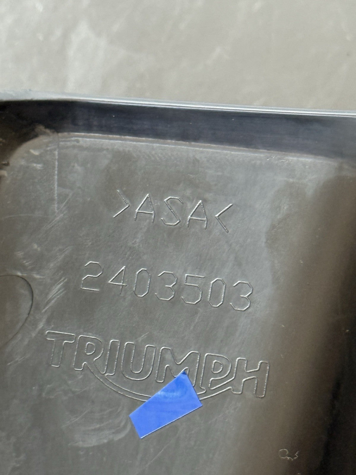 TRIUMPH TRIDENT 660 PROTECTION COVER IGNITION T2403503 2021-2024 OEM 2403503