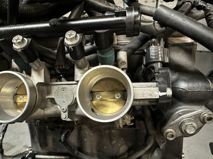 Yamaha MT07 MT-07 2014 - 2017 Engine With Throttle Bodies And Wiring Loom