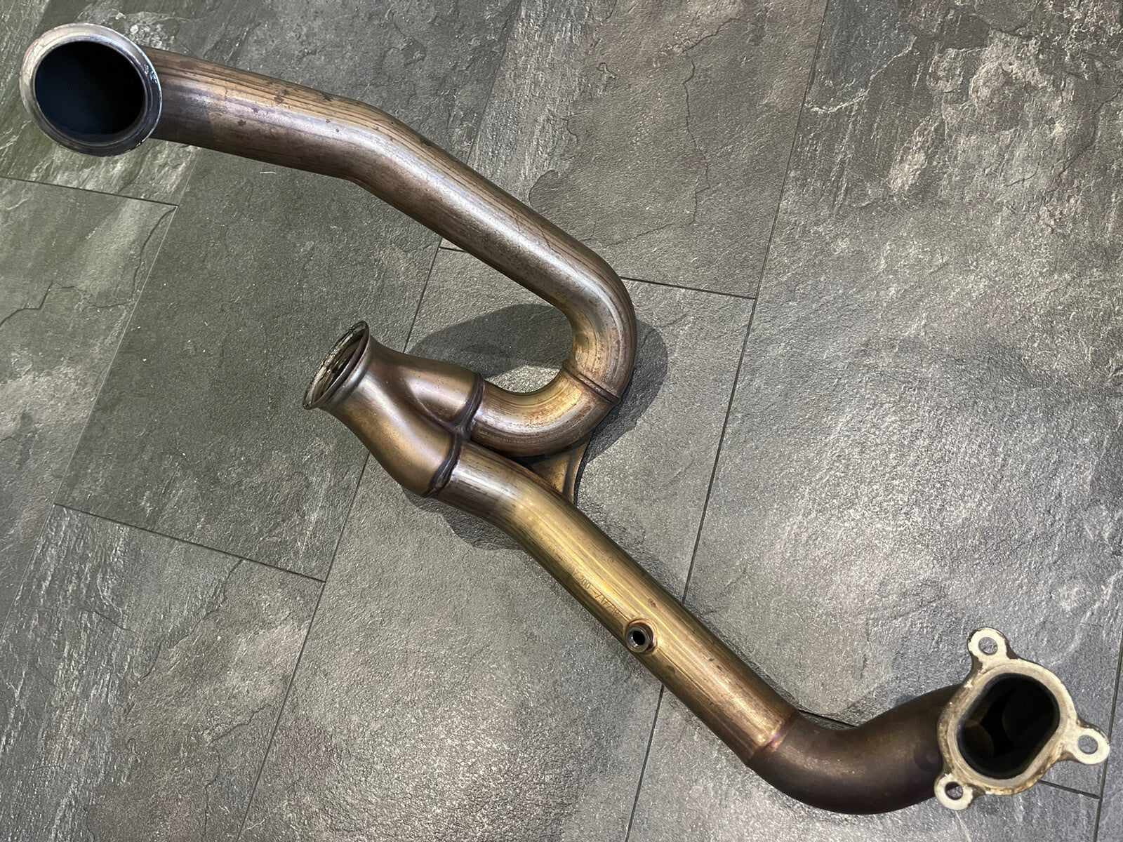 KTM Superduke R 1290 2018 2019 Exhaust Downpipes Manifold Pipe Only 8115 Miles