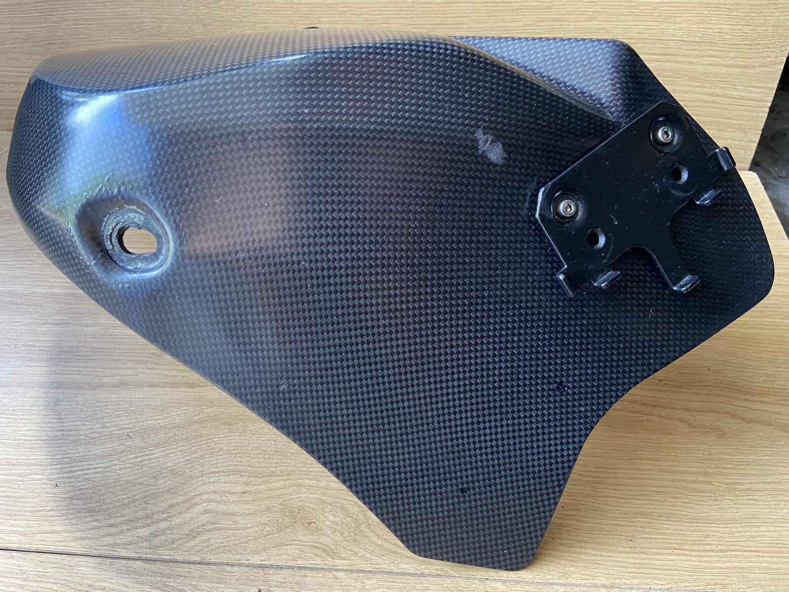 Ducati panigale 1199 carbon Fibre exhaust cover