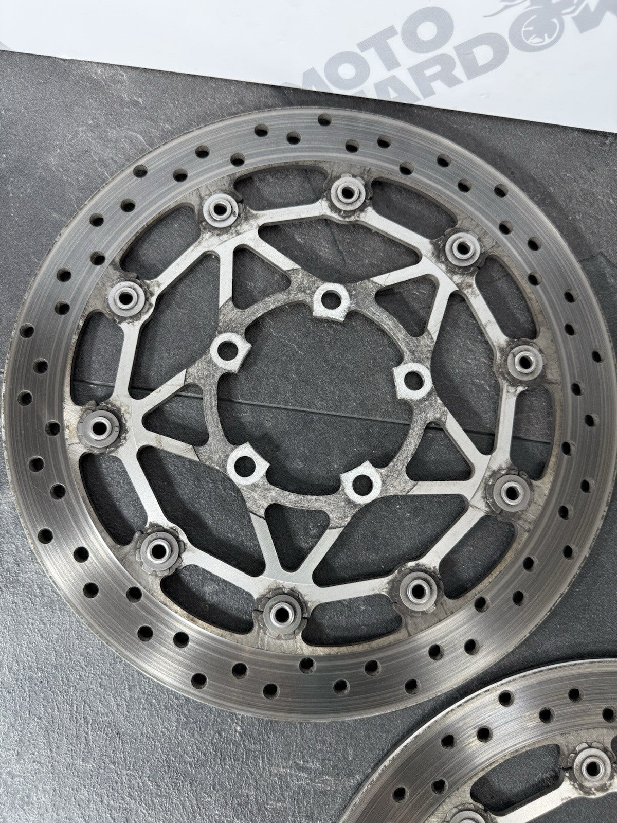 Triumph Street Triple 765 RS 2021 BREMBO Front Brake Discs 21650 Mile 2020-2022