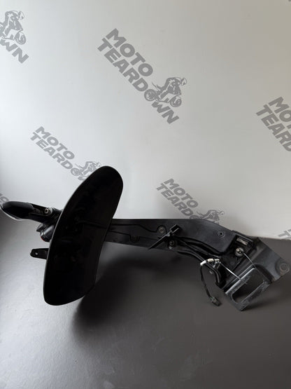 Triumph Trident 660 Rear Number Plate Holder + Rear Indicators 2021-24 T2313202