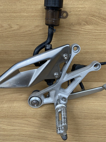 Triumph Street Triple 765RS Right Rearset Footrest Rear Right Assembly 2017-2019