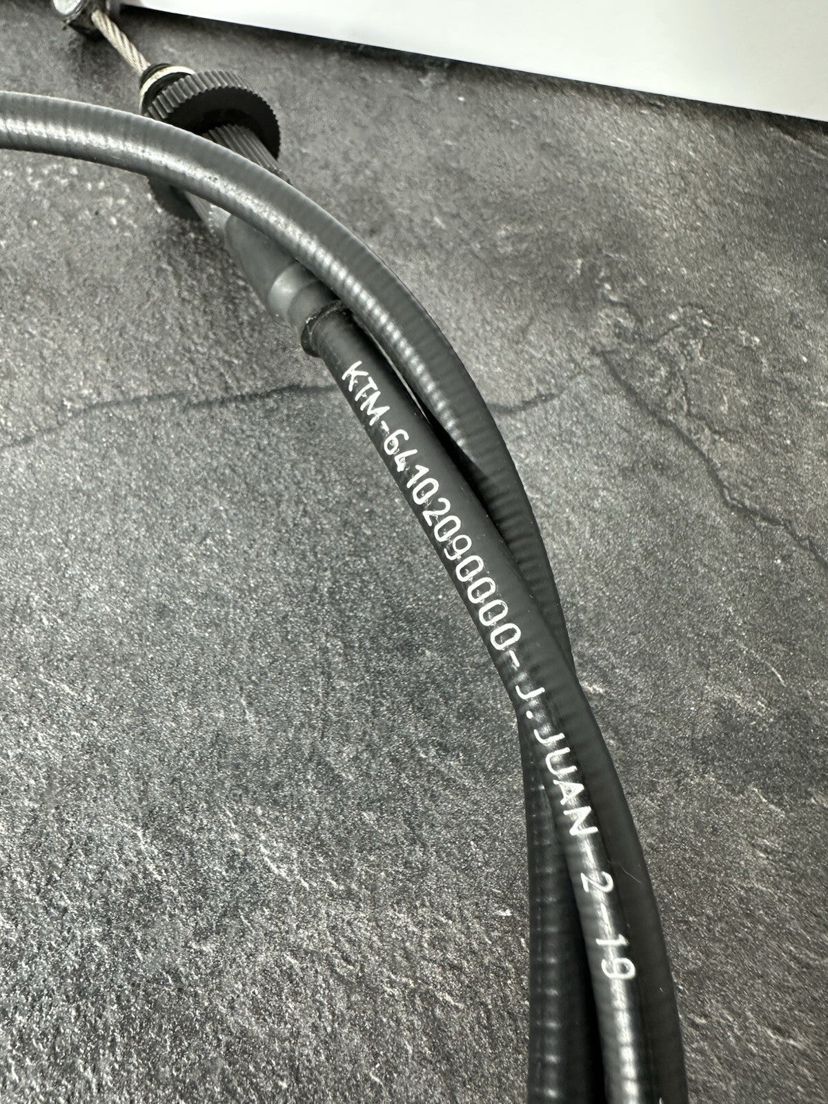 KTM 790 Duke 2020 Clutch Cable & Adjuster 3766 Miles 2018 2019 OEM