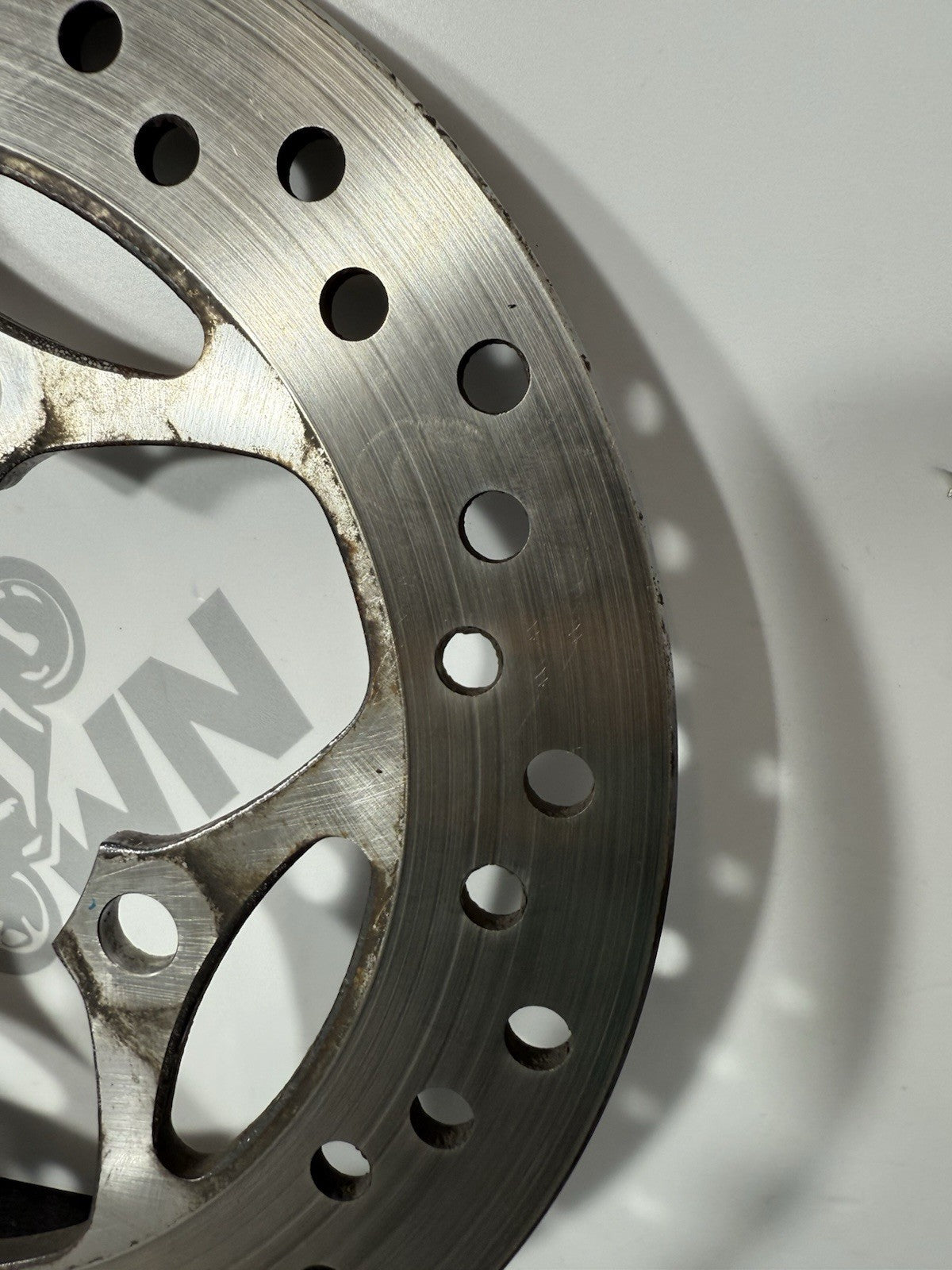 Triumph Street Triple 765 RS 2021 Rear Brake Disc 21650 Miles 2020-2022 OEM