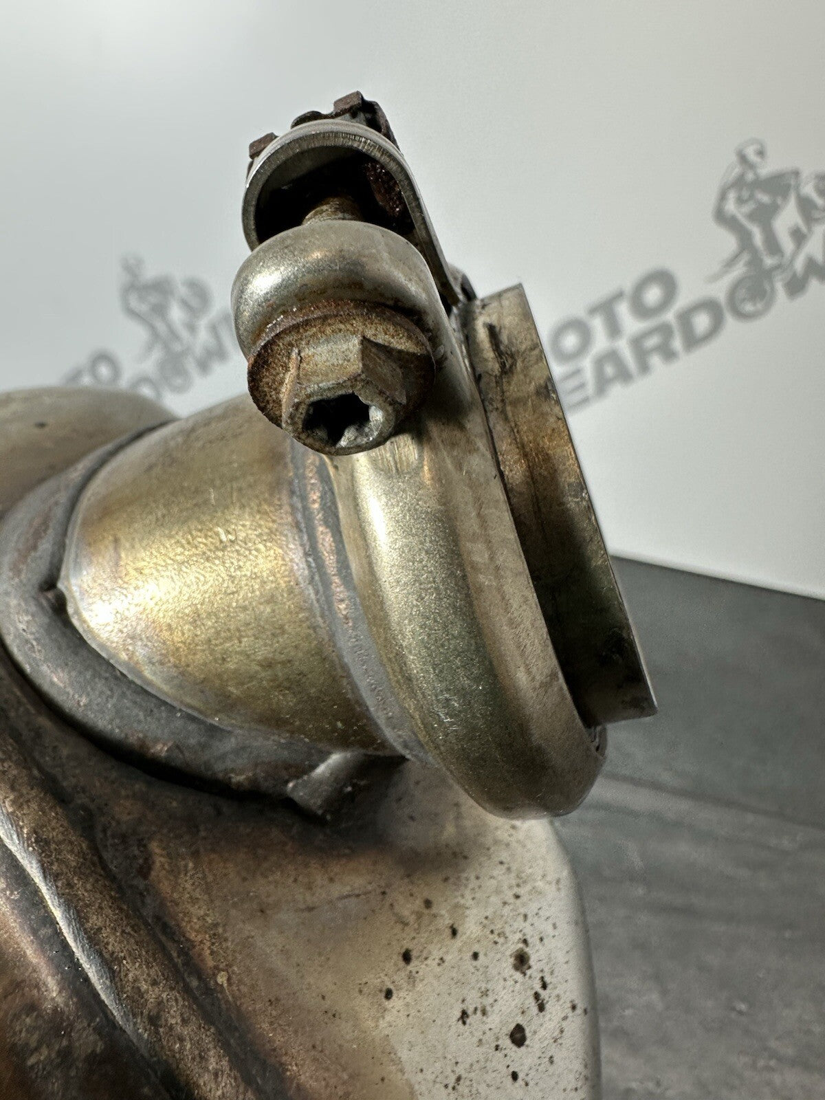KTM 790 Duke 2020 Exhaust Cat Box Catalytic Converter 3766 Miles 2018 2019 OEM