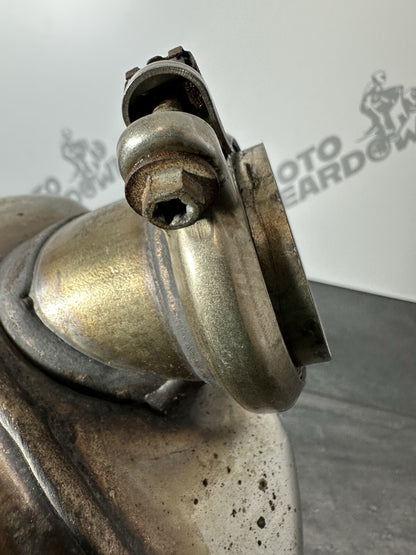 KTM 790 Duke 2020 Exhaust Cat Box Catalytic Converter 3766 Miles 2018 2019 OEM