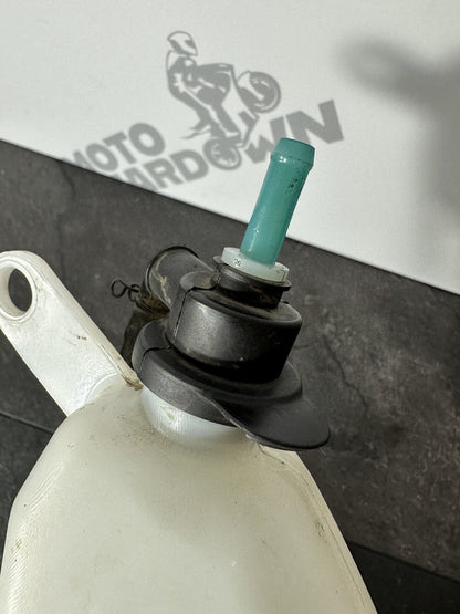 Yamaha R7 690 2024 Coolant Expansion Tank Reservoir 1784 Mile 2022 2023 OEM