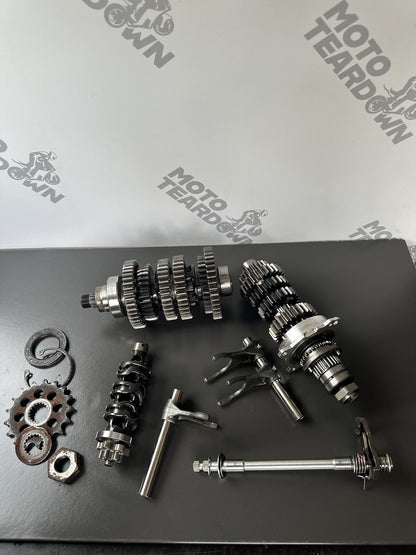 Triumph Speed Triple 1200 RR 2022 gear box transmission Gears Speed Triple Gears