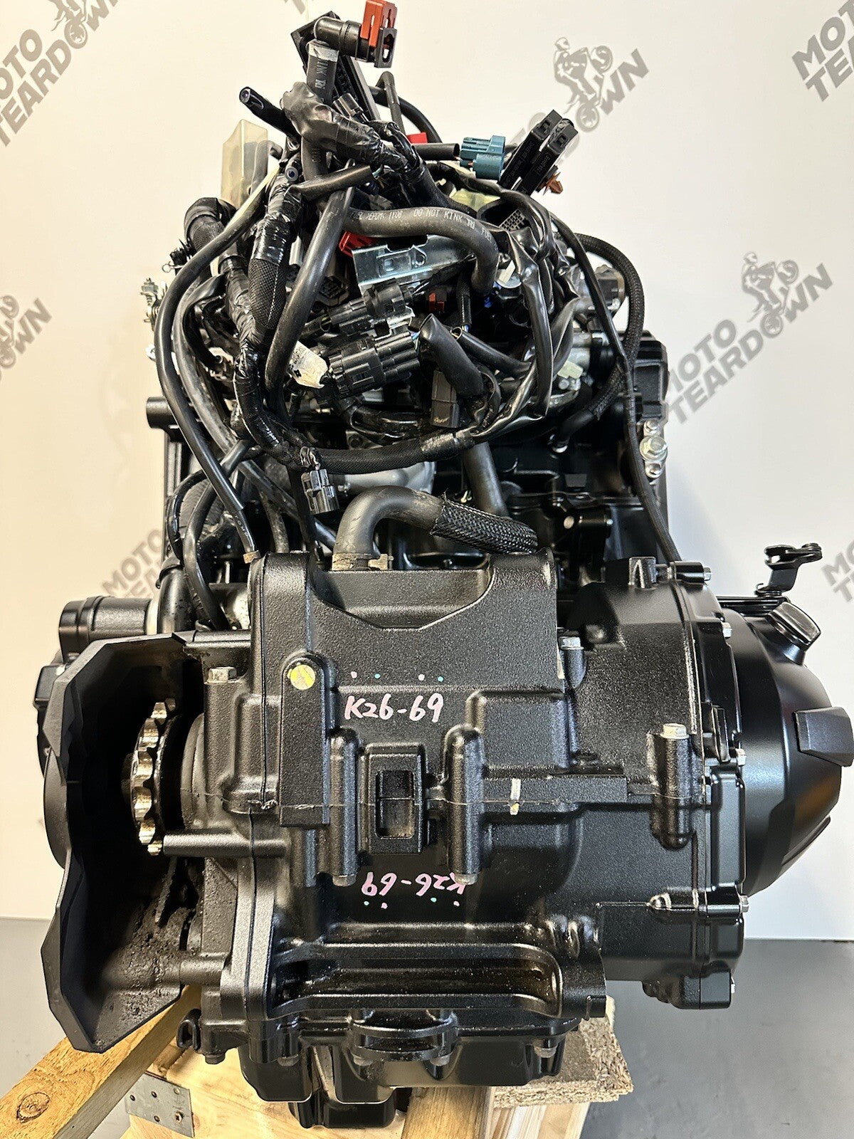 Kawasaki Z900 ZR 2022 Engine Throttle Bodies Wiring Loom 4665 MILES RUNNING Z900