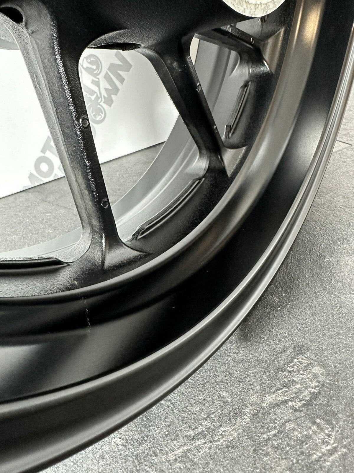 Yamaha R7 690 2024 Rear Wheel Rim Black Only 1784 Miles 2022 2023 OEM MT07