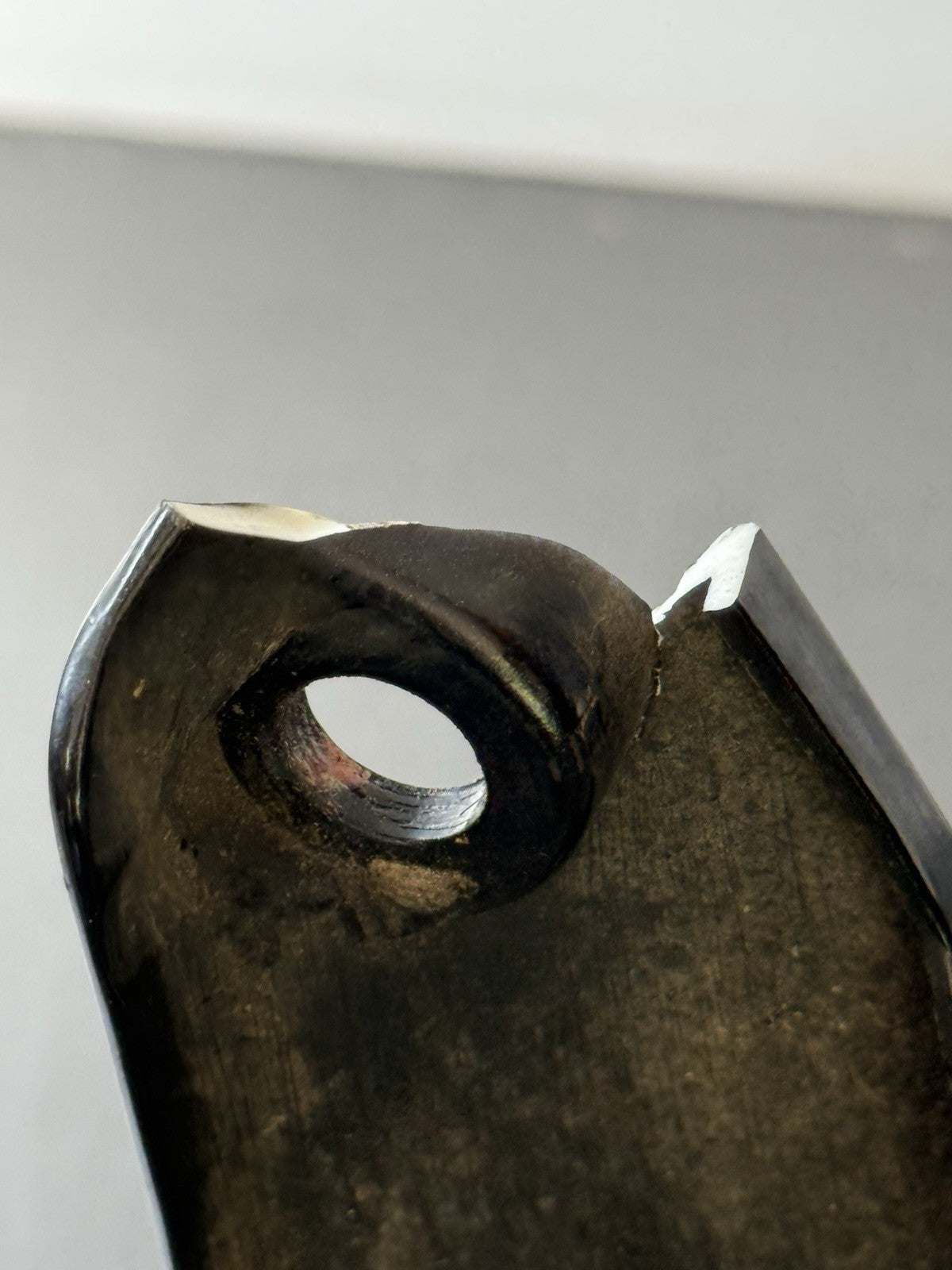 TRIUMPH STREET TRIPLE 675R FRONT MUDGUARD FENDER GLOSS BLACK *SEE DESCRIPTION*