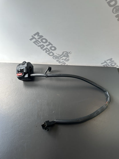 Triumph Street Triple 675R Left Switchgear Controls 2013-2016 675R Left Switch