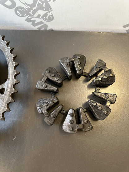 Triumph Street Triple 765R 765RS rear sprocket carrier And Cush Drives OEM 2017-