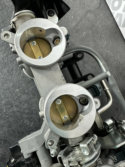Kawasaki Z800 2016 Mikuni Throttle Bodies Injectors 12691 Miles 2013-2018 OEM